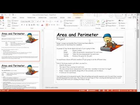 Maths ROTW 76 - Area and Perimeter
