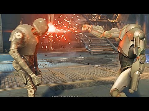 B2 Super Battle Droid VS KX Security Droid - STAR WARS JEDI SURVIVOR