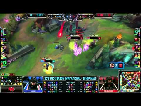 Faker vs Febiven - Very Close Fight - League of Legends