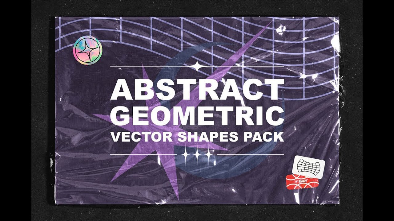 Abstract Geometric Shapes Pack Stock Graphics Download