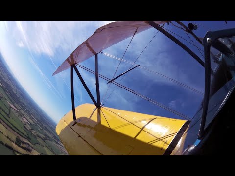 Boeing Stearman aerobatics