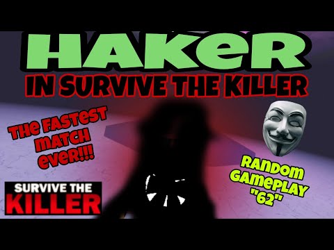 HACKER su ROBLOX_Survive The Killer 😱 the fastest match ever! #roblox #survivethekiller