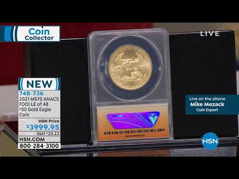 2021 MS70 ANACS First Day of Issue Limited Edition $50 G...