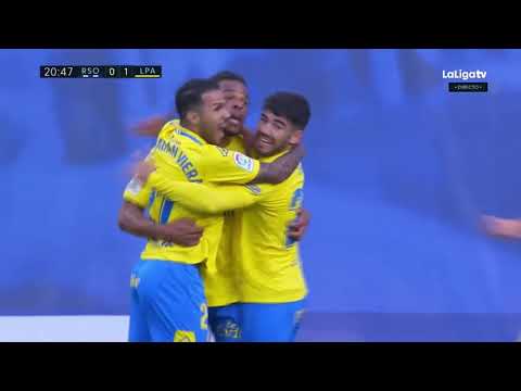 Real Sociedad vs Las Palmas - 21' Tana Goal - LaLiga Santander 26/11/2017
