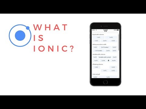 What is Ionic ? (& my thoughts about ionic 4)