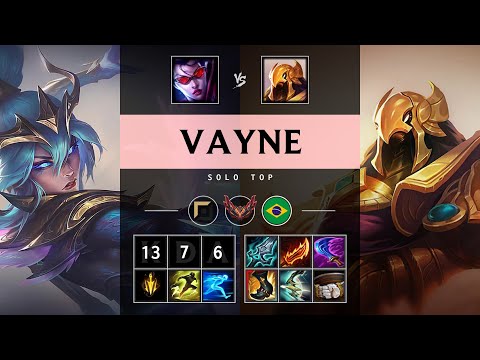 Vayne Top vs Azir - BR Grandmaster Patch 25.09