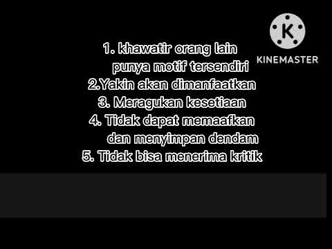 Paranoid Personality Disorder || Ujian Akhir Semester Psikopatologi ||Ncihur Enliana Berutu_20101097