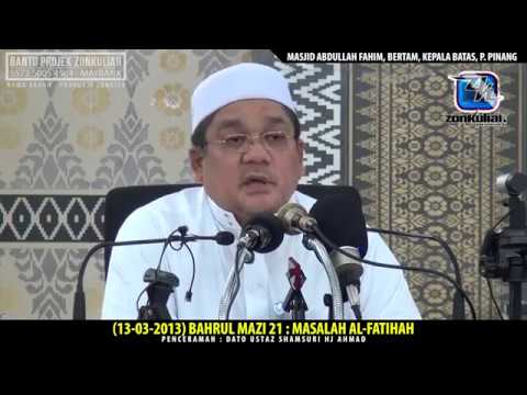 HD | (130313) | BM21 : "Bertengkar Sebab Talqin" - USTAZ SHAMSURI HJ AHMAD
