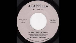 Anthony Newley - Lament for a Hero