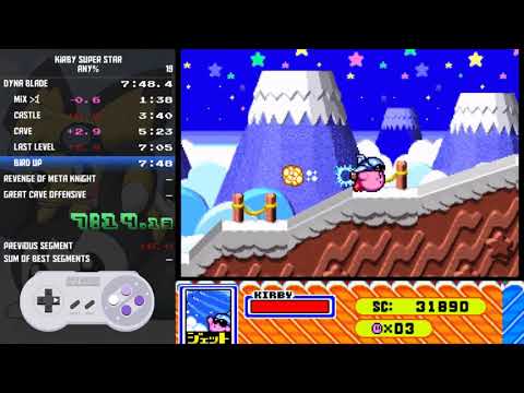 (46:26.61) Kirby Super Star Any% Speedrun