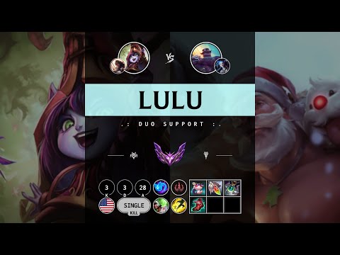 Lulu Support vs Braum - NA Master Patch 14.9