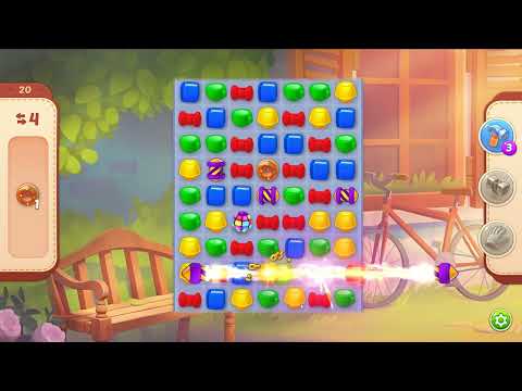 Homescapes level 20 - 14 Moves 🏡 Gameplay Walkthrough (Android, iOS) Playrix