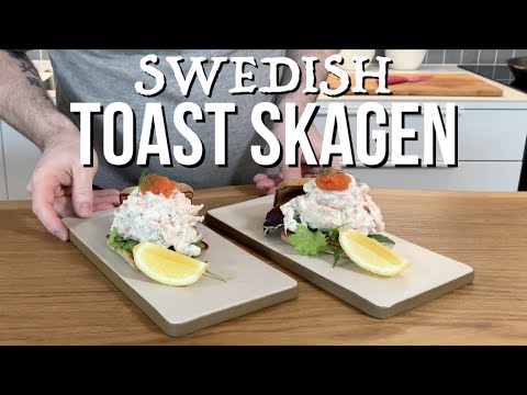 The Best Swedish Classic Toast Skagen - (2021 Recipe)