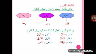 عرض بور بوينت حل كتاب التطبيقات اللغة العربية 5 نضام فصلي الوحدة القرائية Youtube