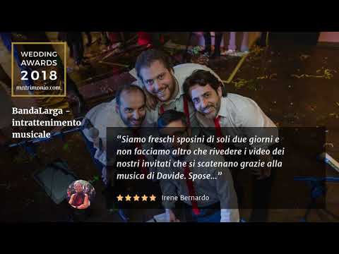 BandaLarga - vincitore degli Wedding awards 2018!