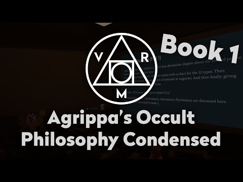 Agrippa's Occult Philosophy condensed: Book 1. With Dave the Amateur Magus
