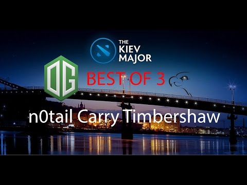 Kiev Major 2017 : Thunderbird vs OG Notail Timbersaw Carry The Game Highlights