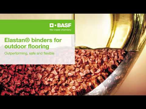 Elastan® binders by BASF for outdoor flooring. Outperforming, safe and flexible