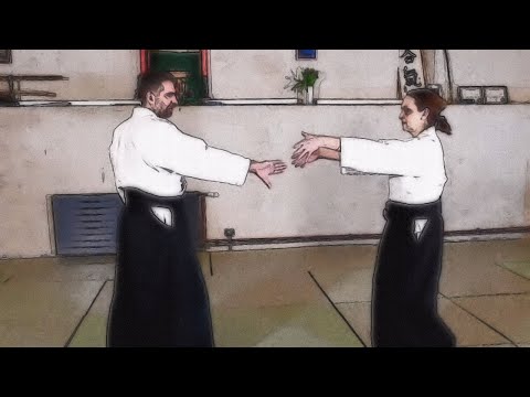 Morote-dori shihonage (thumb-down) - 諸手取り四方投げ - Aikido Virtual Dojo