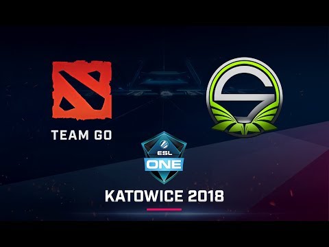 Dota 2 - Team Go vs Team Singularity - Game 3 - ESL One Katowice 2018 EU Open Qualifier