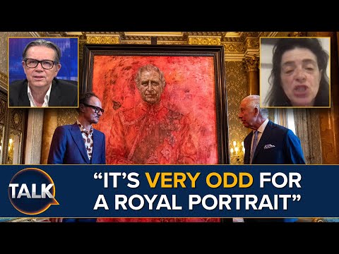 "藝術評論家分析國王加冕後的首幅官方肖像 "非常奇怪 (“Very ODD For A Royal Portrait” Art Critic Analyses King’s First Official Portrait Since Coronation)