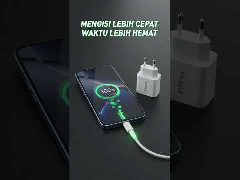 Video produk Infinix Charger Kit XC20 - 20W Gan Charger - Type C to C - Charger HP Android - Charger Infinix