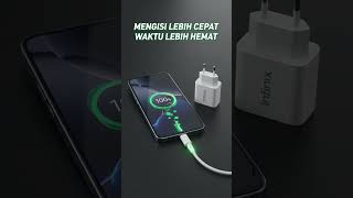 Video produk Infinix Charger Kit XC20 - 20W Gan Charger - Type C to C - Charger HP Android - Charger Infinix