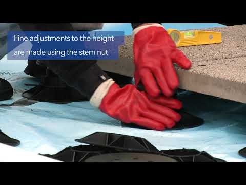 Adjustable Support Pedestals for Paving overview