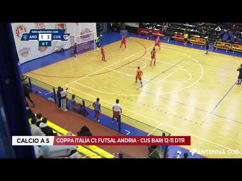 JANUARY 3, 2026 - FIVE-A-SIDE FOOTBALL, ITALIAN CUP C1: FUTSAL ANDRIA - CUS BARI 12-11 DTR