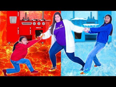 Wendy & Andrea's Fire and Ice Playdate Adventure