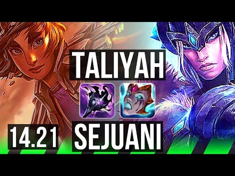 TALIYAH vs SEJUANI (JGL) | KR Diamond | 14.21