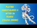 Playing Darkstalkers 3 Vampire Savior After 26 Years And Getting The Felicia Ending