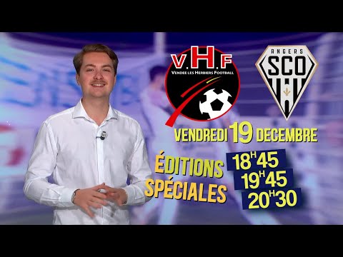 ❤🖤 LES HERBIERS vs ANGERS SCO  🕡 19h45