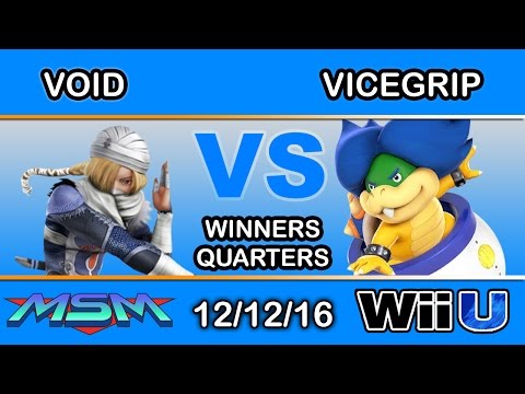 MSM 78 - CLG | VoiD (Sheik) Vs. Vicegrip (Ludwig) Winners Quarters - Smash Wii U