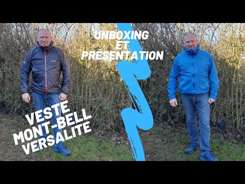 Unboxing et présentation : veste Montbell Versalite