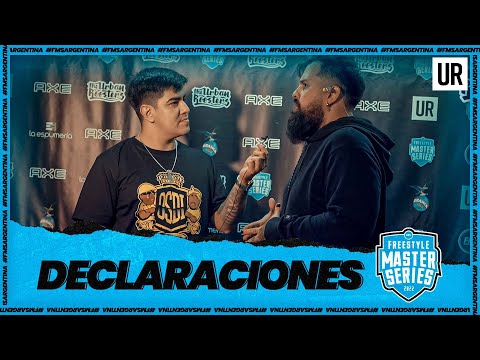 PAPO "Me gusto mucho lo que hice" l Declaraciones P2 | #FMSARGENTINA​ 2022- J7