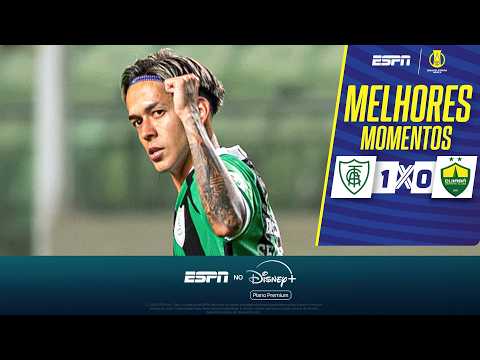 Gols e melhores lances de América-MG x Cuiabá