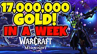 Midnight is The BEST Expansion For Making Gold (Atleast For Me) - 17 Million Gold IN A WEEK
