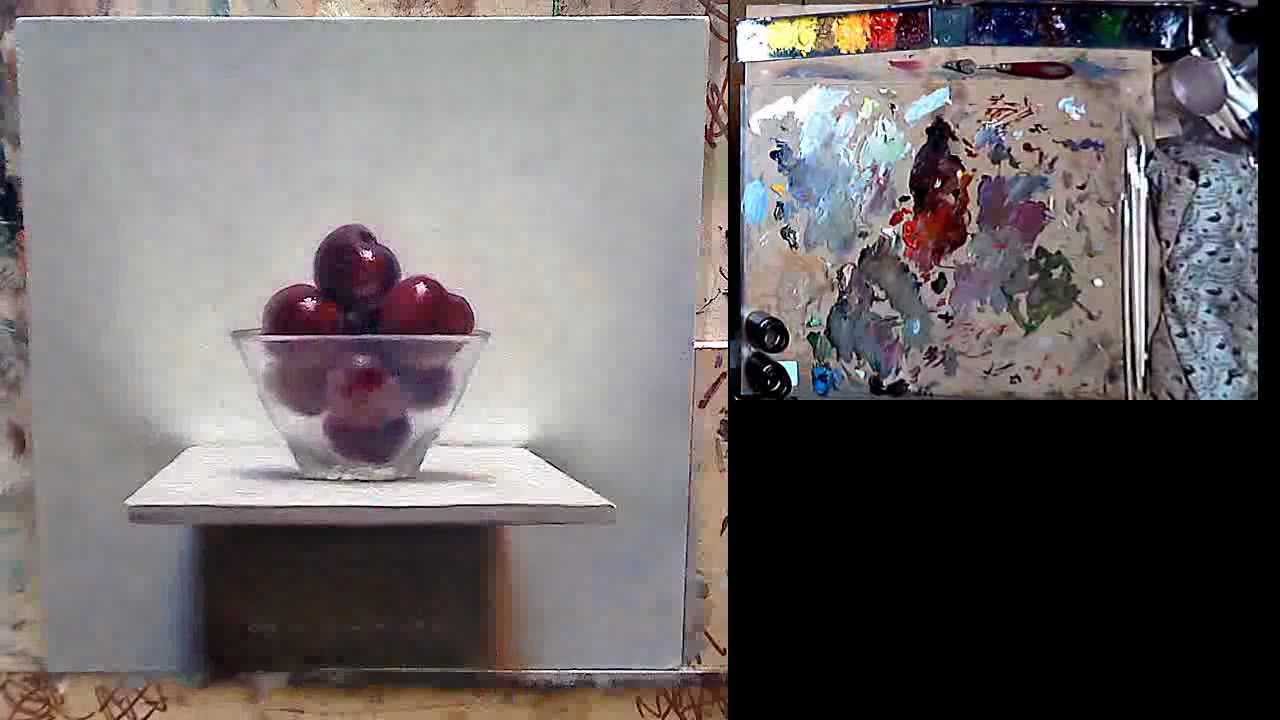 Cherries - Still life Painting Tutorial