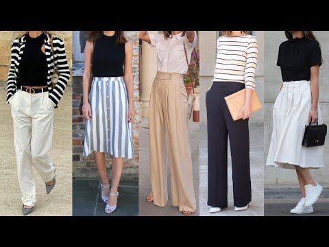 OUTFITS MODERNOS SENCILLOS Y BASICOS PARA VESTIR CON ELEGANCIA Y SENCILLEZ