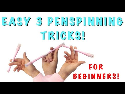 Easy 3 #penspinning tricks Finger pass, Triangle pass, Iteza. Basic tricks. Learn how to spin a pen.