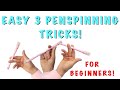 Easy 3 #penspinning tricks Finger pass, Triangle pass, Iteza. Basic tricks. Learn how to spin a pen.