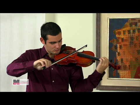 VIOLIN MASTERCLASS RUDOLF KOELMAN - WIENIAWSKI VIOLIN CONCERTO NO. 2, 1st Mov