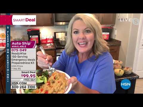 HSN | Be Prepared - ReadyWise Emergency Food 09.04.2021 - 03 PM