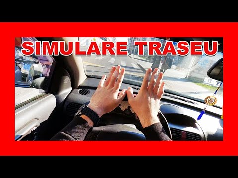 Simulare EXAMEN AUTO.. Greseli De Incepator Si Reguli De Circulatie