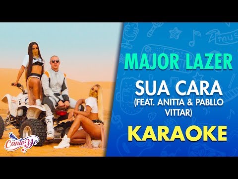 Major Lazer - Sua Cara feat  Anitta & Pabllo Vittar (Cante Junto) I CantoYo