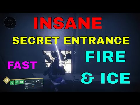INSANE SECRET ENTRANCE FIRE & ICE EXOTIC MISSION FAST EASY SKIP SPEEDRUN TRICK