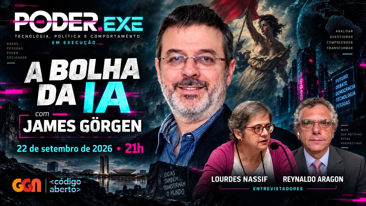 A bolha da IA, com James Gorgen | PODER.EXE - 22/09/2026