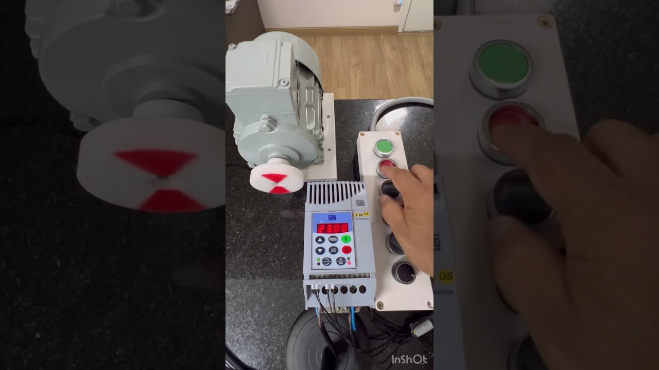 WEG CFW08: Parâmetros Principais e Esquema de Ligação - Partida Liga / Desliga