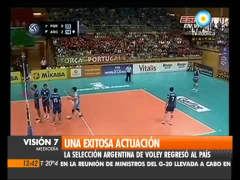 Una exitosa actuación en voley